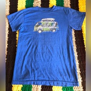 quicksilver blue short sleeve t-shirt youth XL